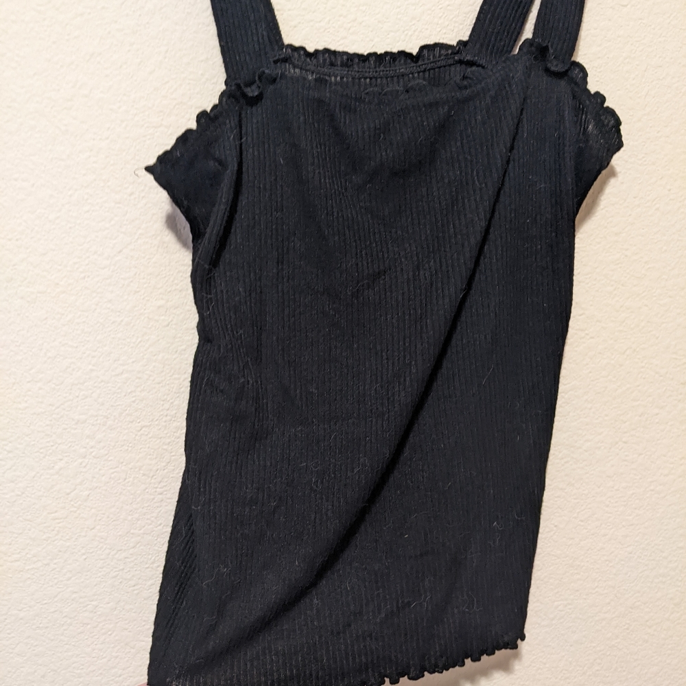 American eagle soft and sexy tank top. Lettuce trim. Size Large.